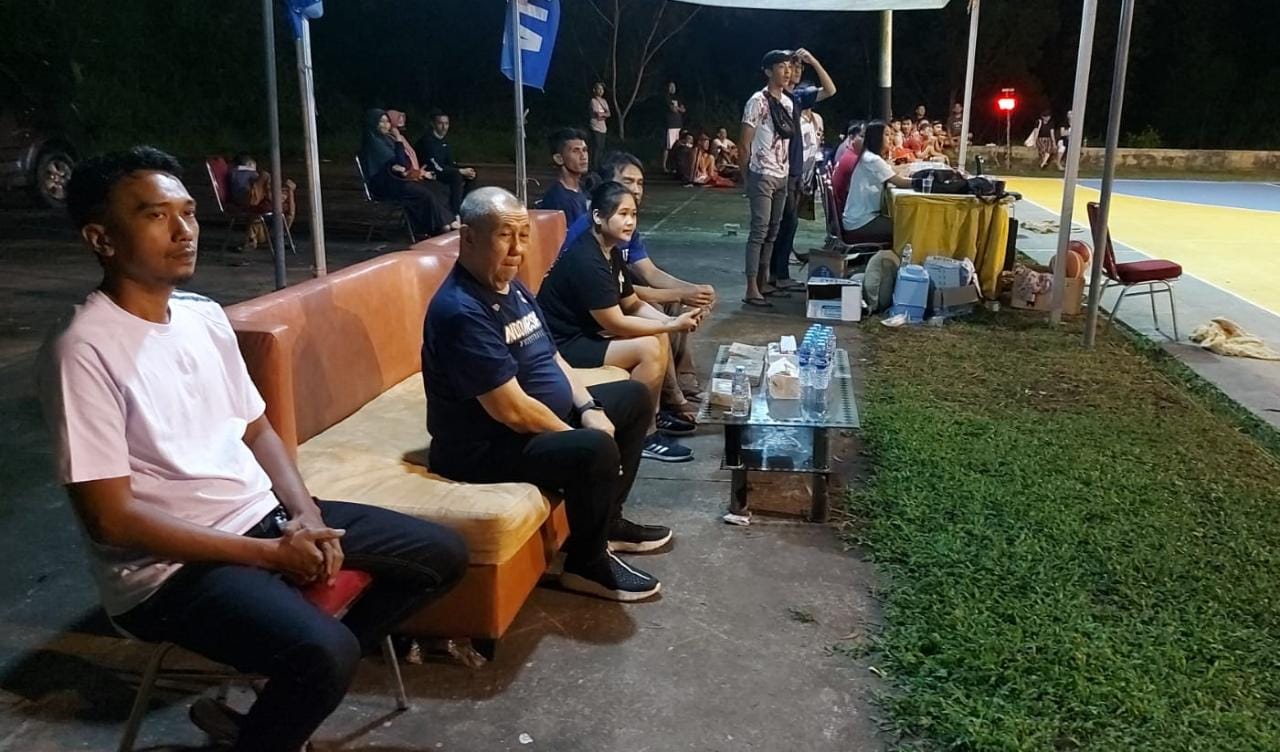 Ketum Perbasi Hadir Dan Tonton Langsung Basket Ball Bupati Cup Bangka